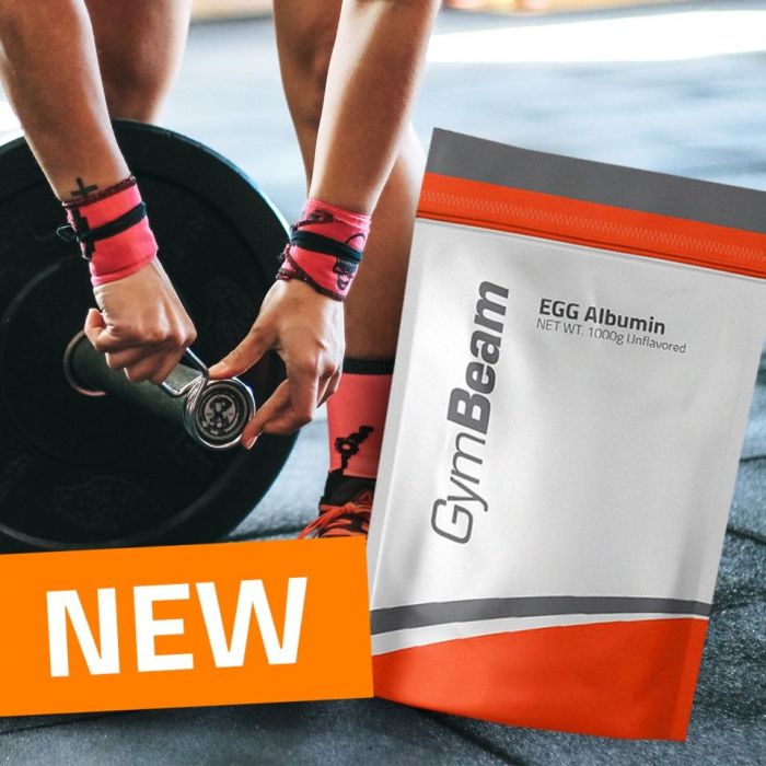 Egg Albumin - GymBeam chocolate - 1000 g