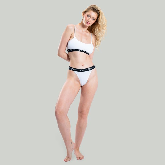 Essential Thongs 2Pack White - STRIX S
