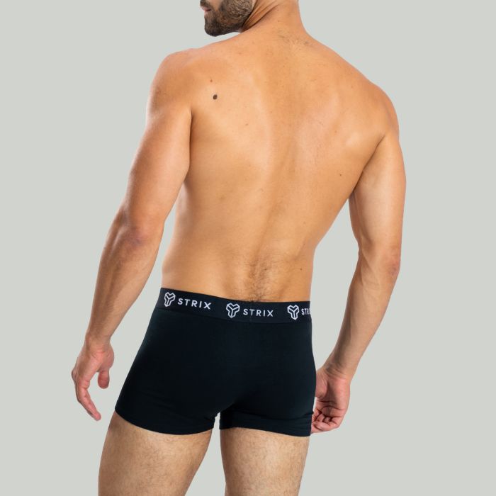 Men’s Essential Trunks 2Pack Black - STRIX L