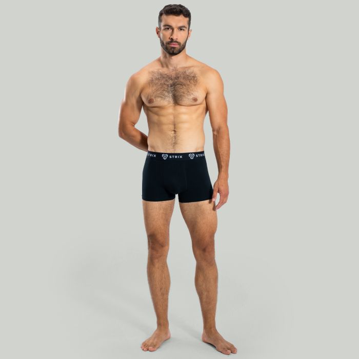 Men’s Essential Trunks 2Pack Black - STRIX L