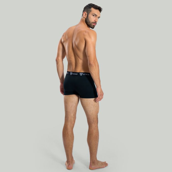 Men’s Essential Trunks 2Pack Black - STRIX L