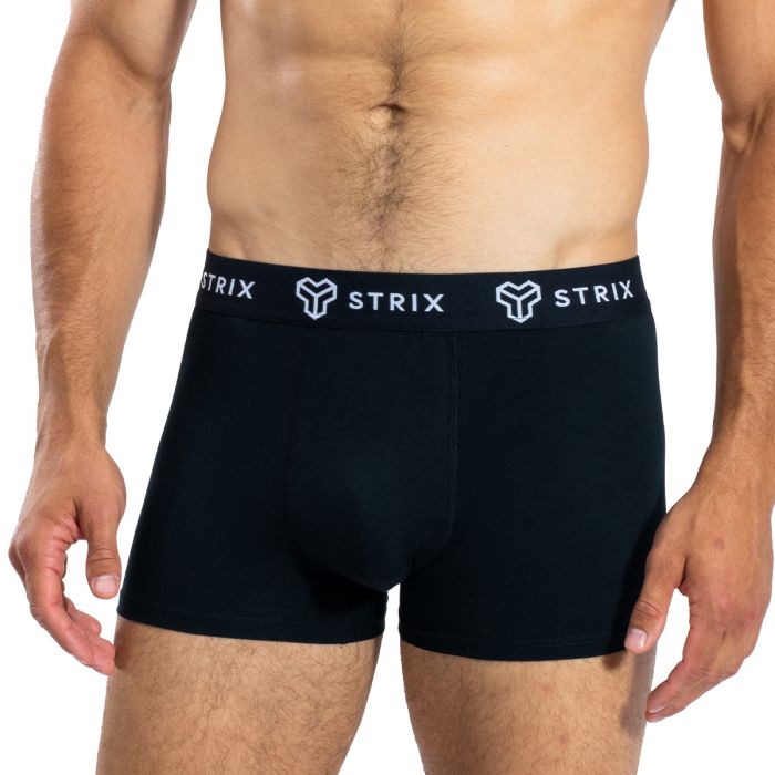Men’s Essential Trunks 2Pack Black - STRIX L