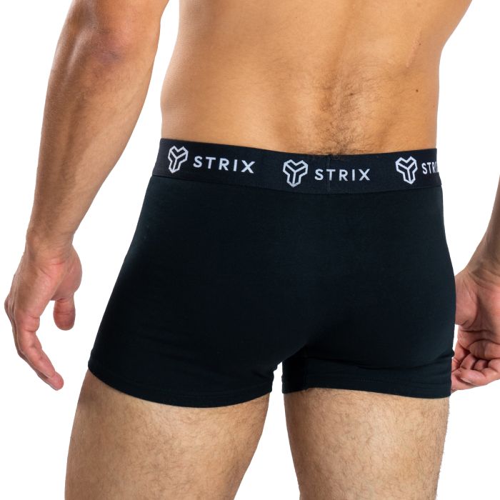 Men’s Essential Trunks 2Pack Black - STRIX L