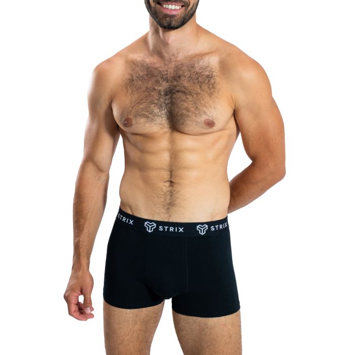 Men’s Essential Trunks 2Pack Black - STRIX L