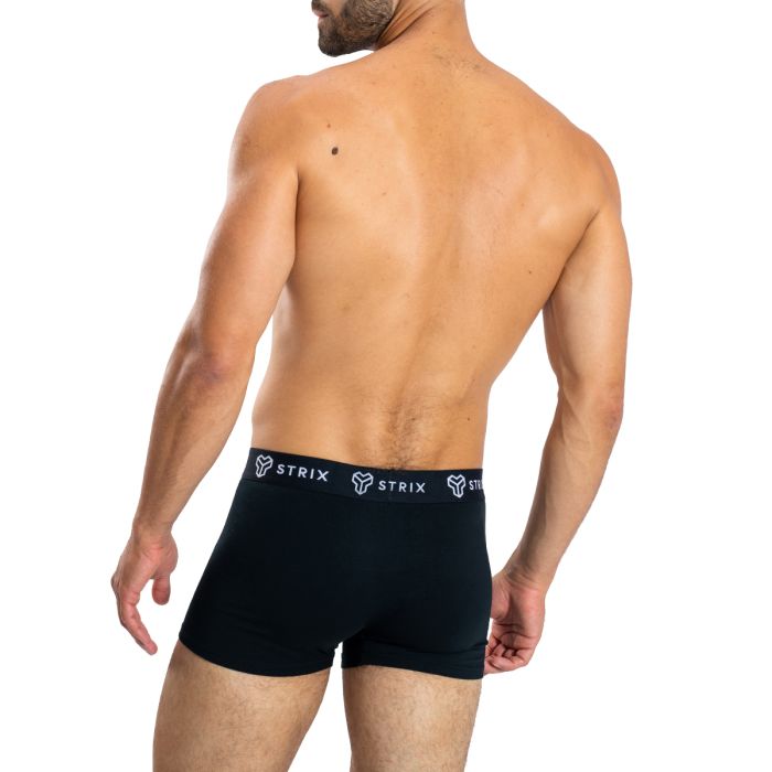 Men’s Essential Trunks 2Pack Black - STRIX L