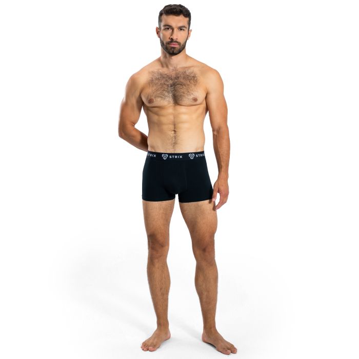 Men’s Essential Trunks 2Pack Black - STRIX L