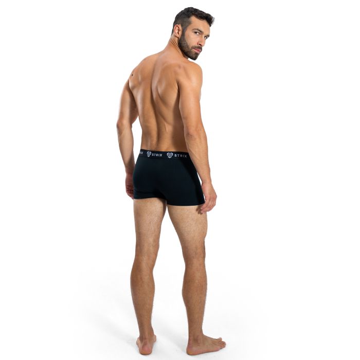 Men’s Essential Trunks 2Pack Black - STRIX L