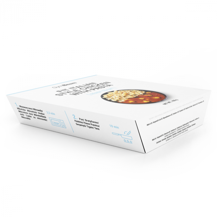 FIT Italian style chicken with pasta Ready to eat - GymBeam 420 g