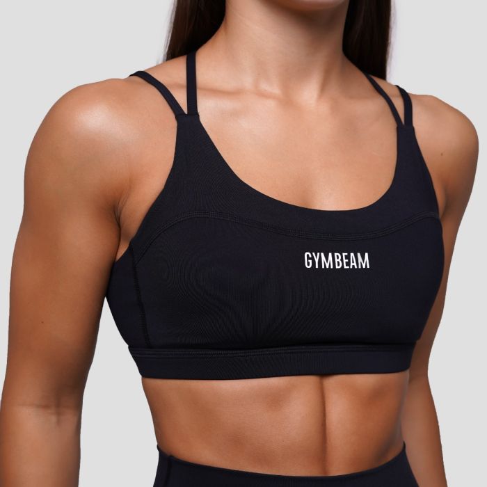 FIT Sports Bra Black - GymBeam XS