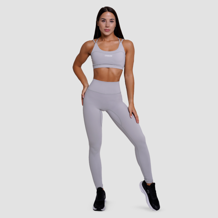 FIT Sports Bra Mist Grey - GymBeam M