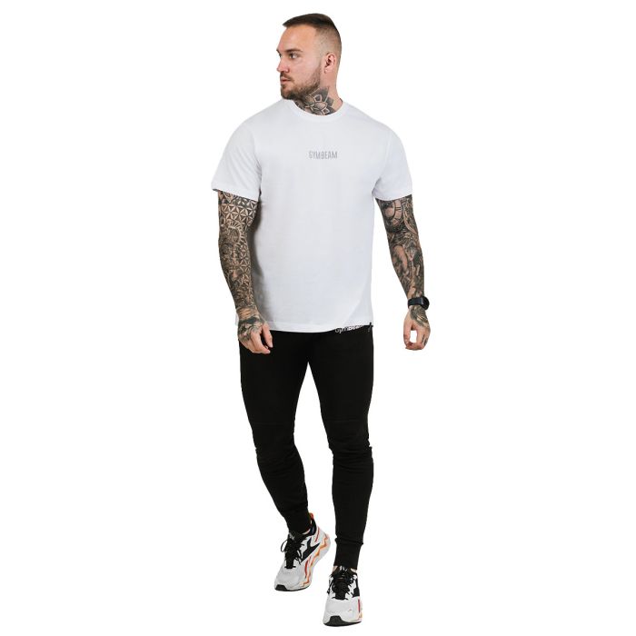 Men‘s T-shirt FIT White - GymBeam L