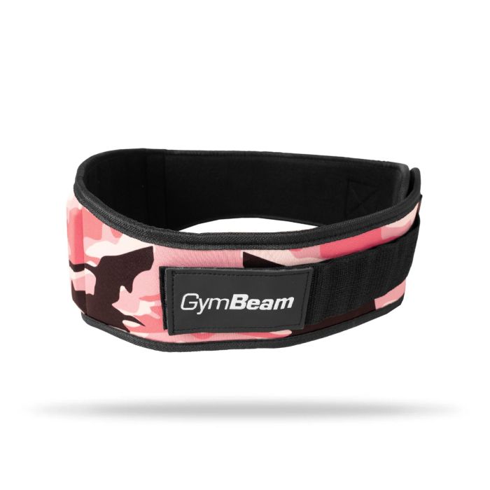 Women‘s Fitness Belt Pink Camo - GymBeam XS