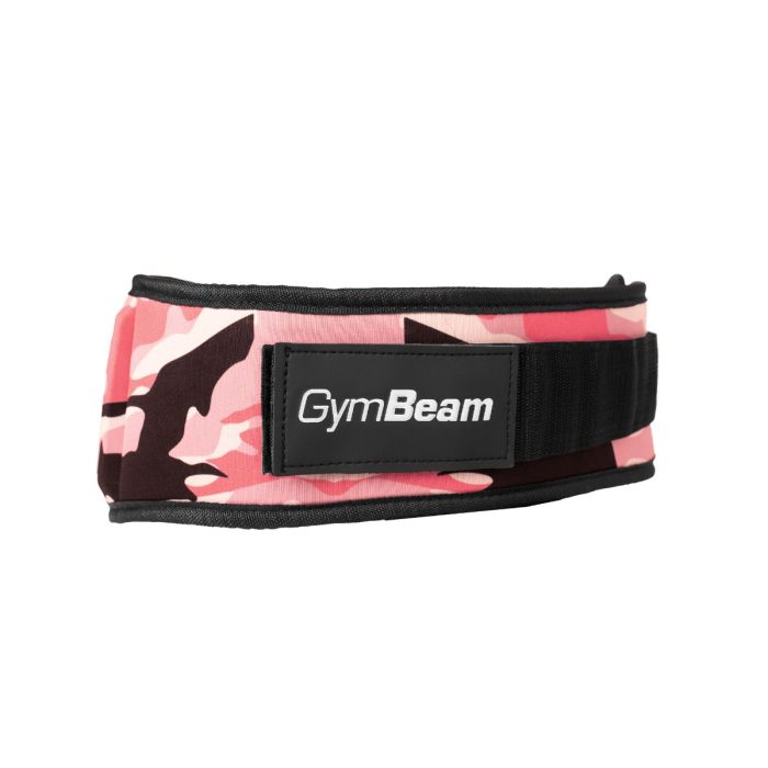 Women‘s Fitness Belt Pink Camo - GymBeam XS