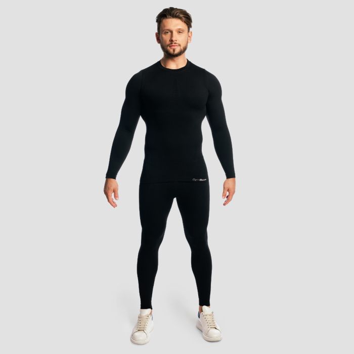 Fuse Longsleeve T-shirt Black - GymBeam L