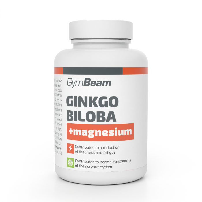 Ginkgo Biloba + Magnesium - GymBeam 90 caps
