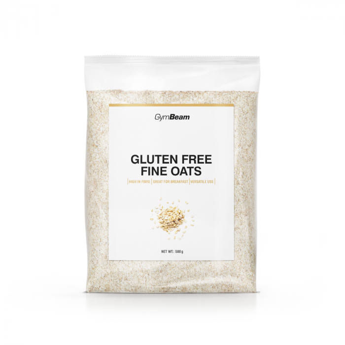Gluten free fine oats - GymBeam 500 g