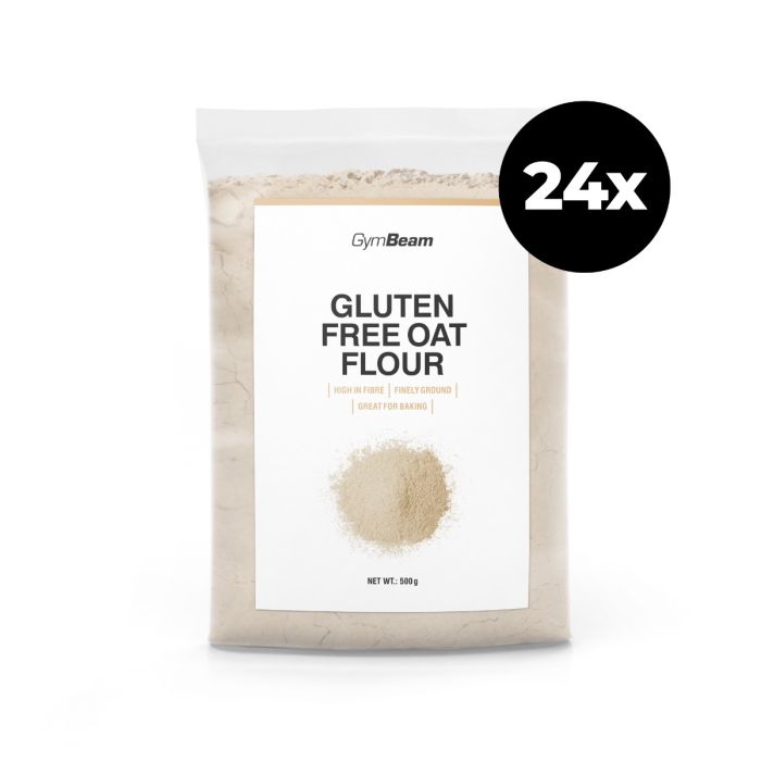 Gluten Free Oat Flour - GymBeam 500 g