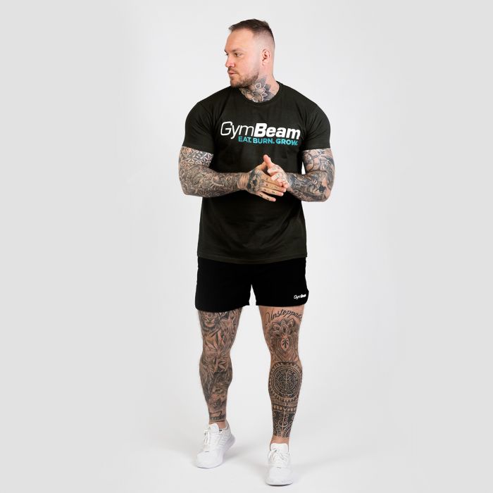 Grow T-shirt Black - GymBeam L