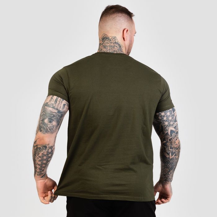 Grow T-shirt Military Green - GymBeam XXL