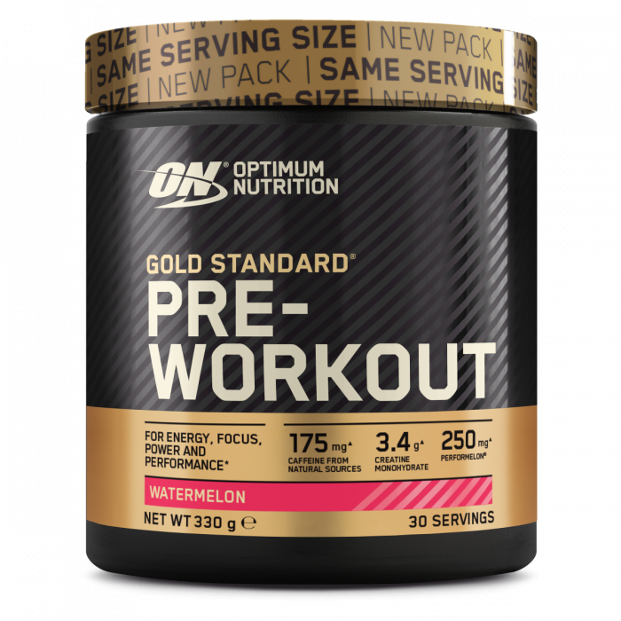 Predtréningový stimulant Gold Standard Pre-Workout - Optimum Nutrition green apple