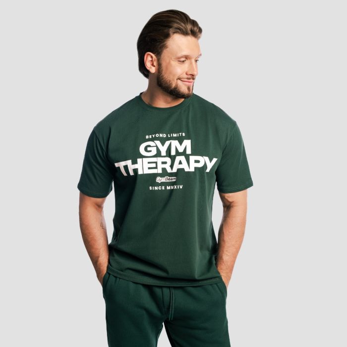 Gym Therapy T-shirt Forest - GymBeam XL