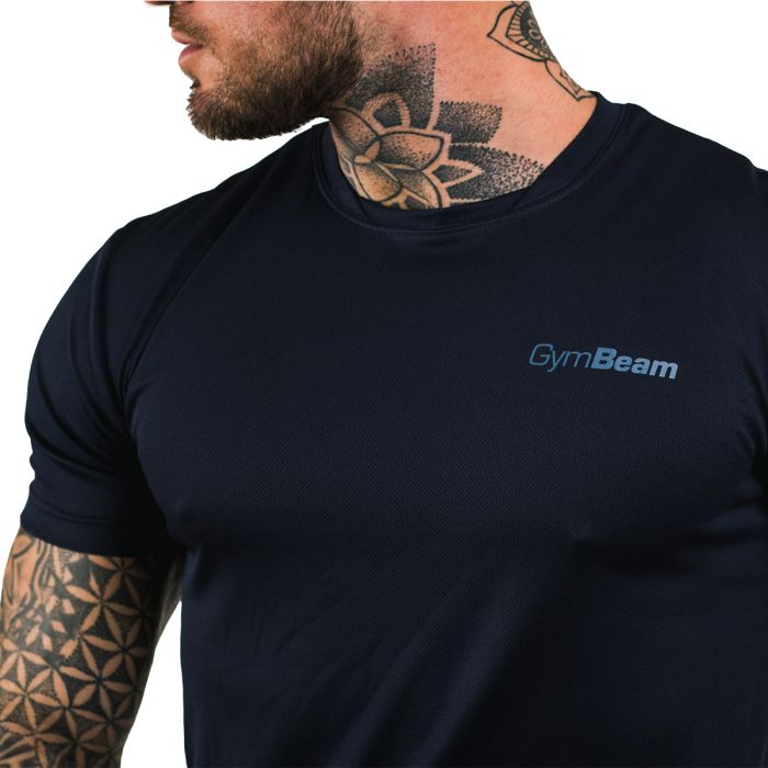 Men‘s T-shirt TRN Navy - GymBeam XL