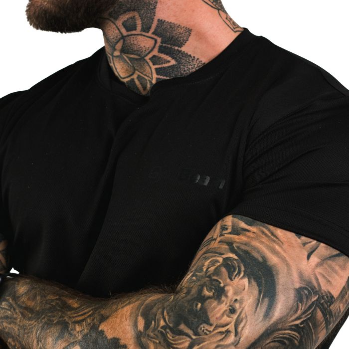 Men‘s T-shirt TRN Black - GymBeam L