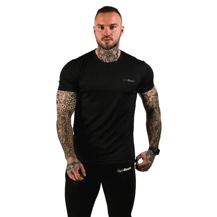 Men‘s T-shirt TRN Black - GymBeam L