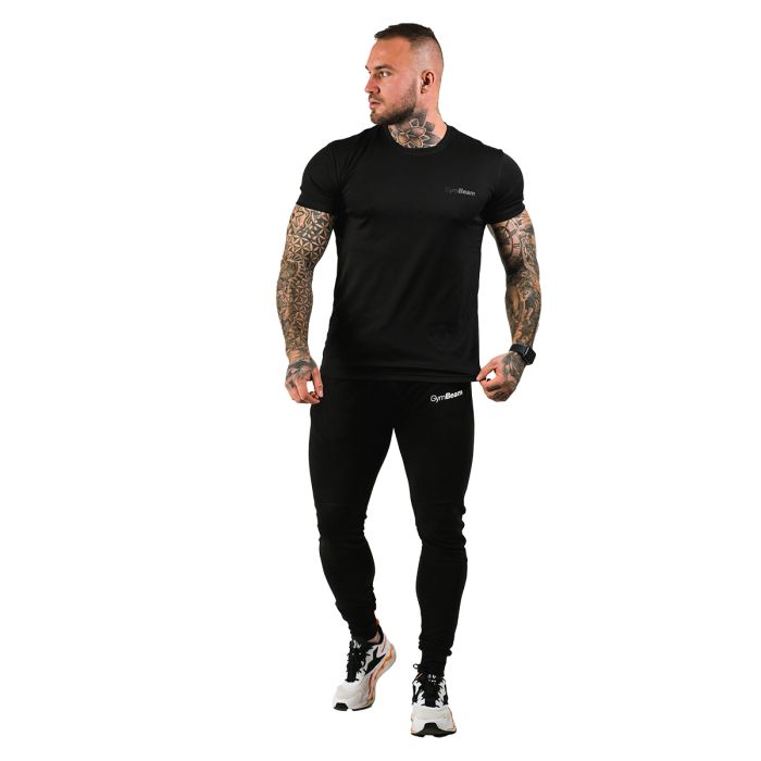 Men‘s T-shirt TRN Black - GymBeam L