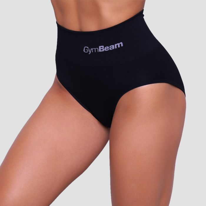 Highrise Briefs 2Pack Black - GymBeam M