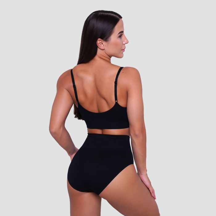 Highrise Briefs 2Pack Black - GymBeam M