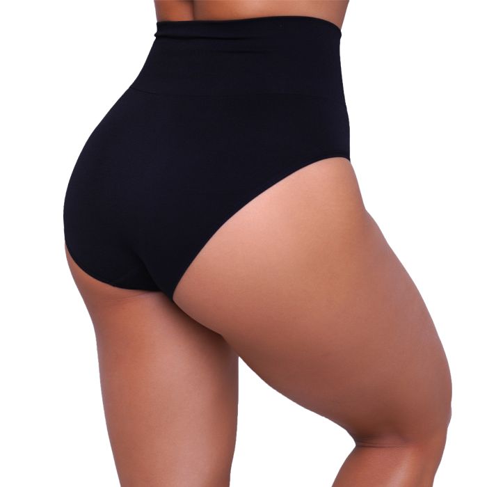Highrise Briefs 2Pack Black - GymBeam M