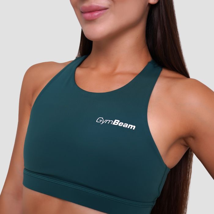 Ignite Sports Bra Dark Green - GymBeam M