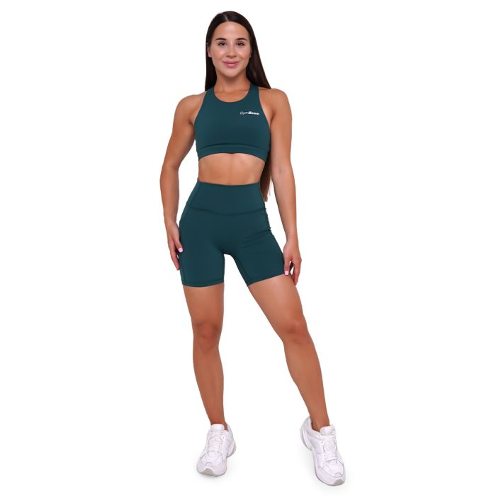 Ignite Sports Bra Dark Green - GymBeam M