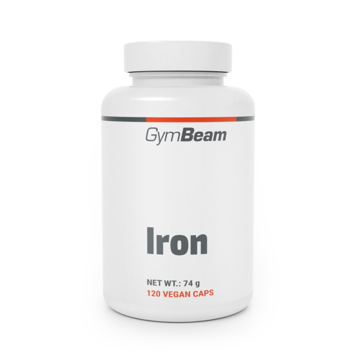Železo 120 kaps - GymBeam 120 caps