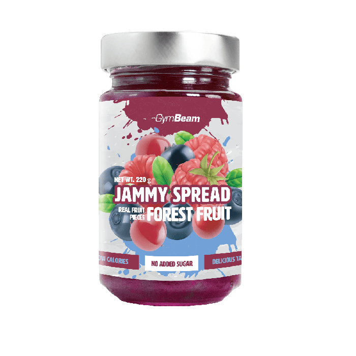 Jammy Spread - GymBeam 220 g - strawberry
