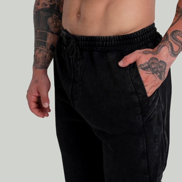 Joggers Washed Black - STRIX XXXL
