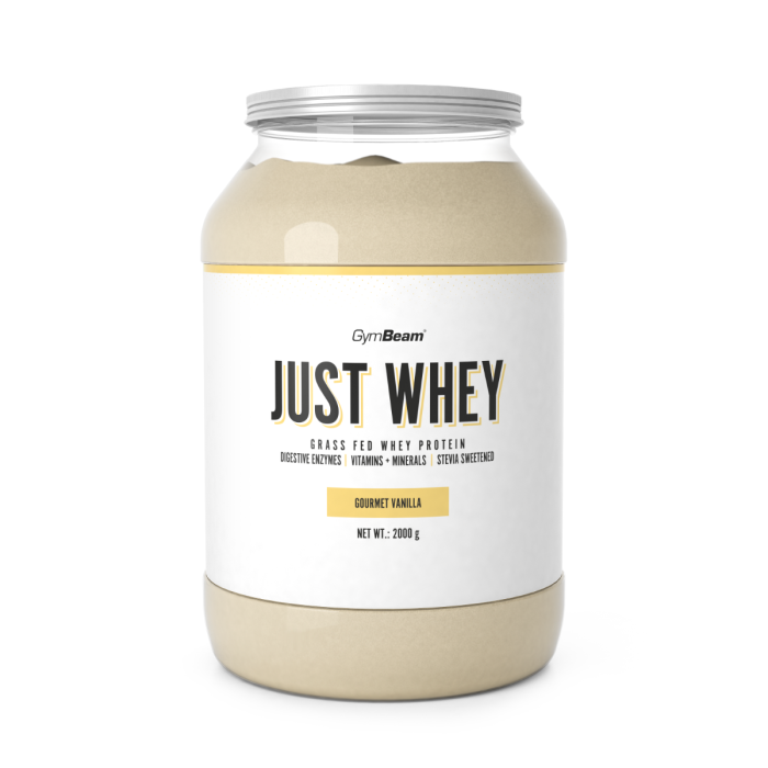 Protein Just Whey - GymBeam 2000 g - blueberry  yoghurt - 00