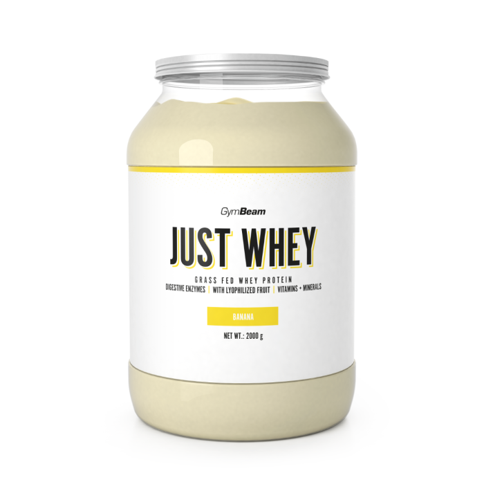 Protein Just Whey - GymBeam 2000 g - blueberry  yoghurt - 00
