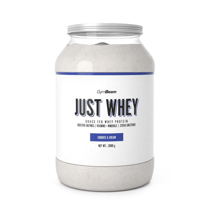 Protein Just Whey - GymBeam 2000 g - blueberry  yoghurt - 00