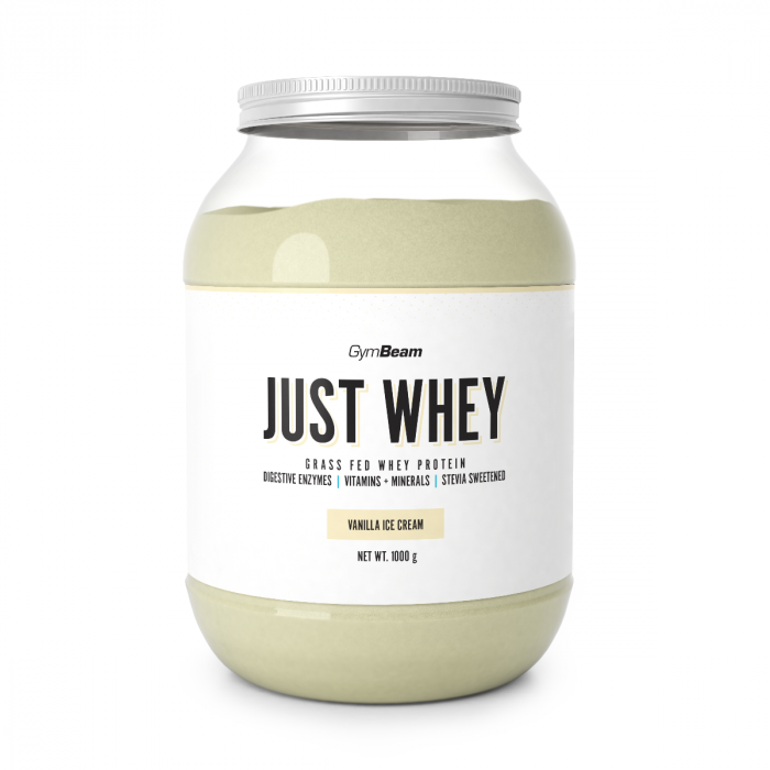 Protein Just Whey - GymBeam 1000 g - vanilla ice cream - 00