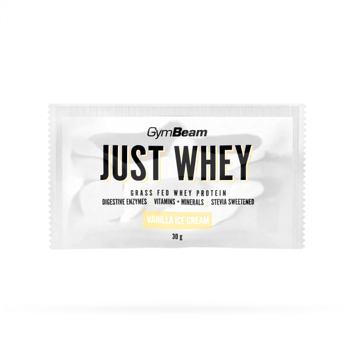 Sample Just Whey - GymBeam 30 g - vanilla ice cream