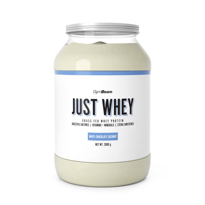 Protein Just Whey - GymBeam 2000 g - blueberry  yoghurt - 00
