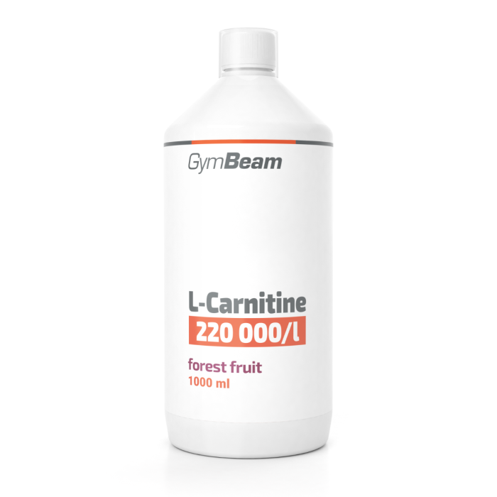 Spaľovač tukov L-Karnitín - GymBeam 500 ml - orange