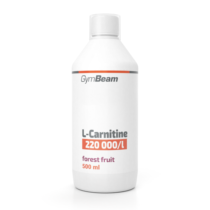 Spaľovač tukov L-Karnitín - GymBeam 500 ml - orange