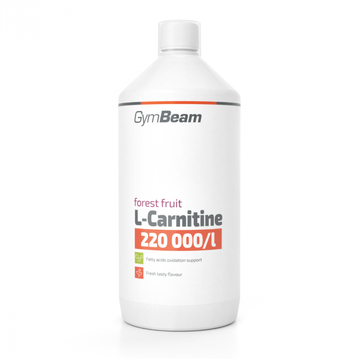 Spaľovač tukov L-Karnitín - GymBeam 500 ml - orange