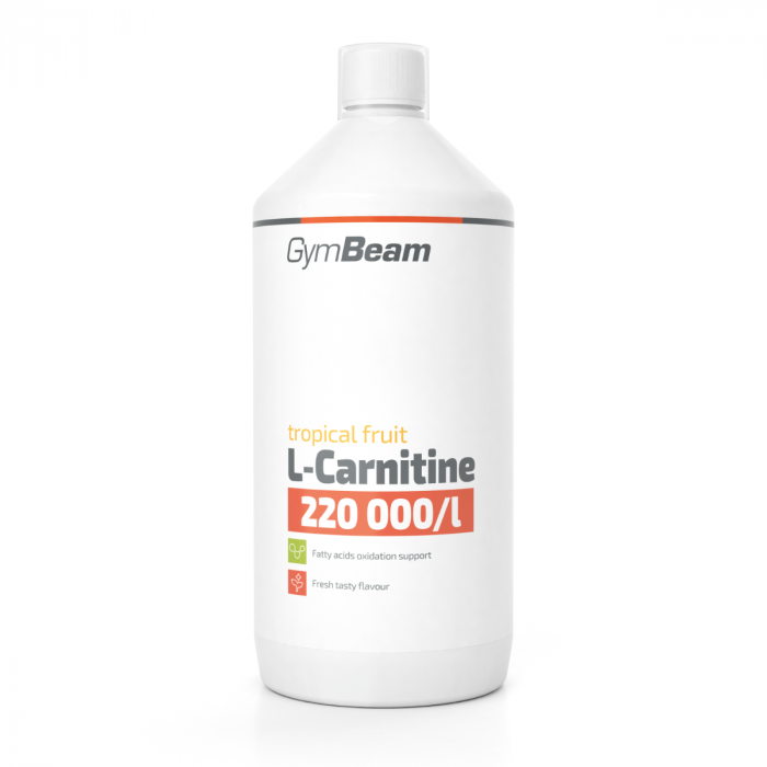 Spaľovač tukov L-Karnitín - GymBeam 500 ml - orange