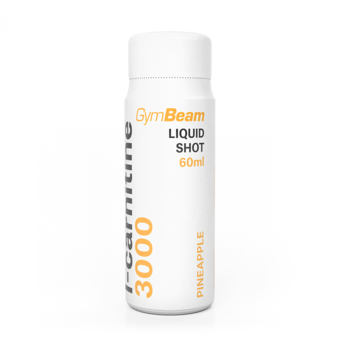 L-karnitín 3000 Liquid Shot 60 ml - GymBeam pineapple - 60 ml