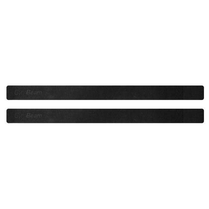 Leather Lifting Straps Black - GymBeam single_variant
