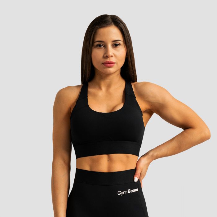 Limitless Sports Bra Black - GymBeam XL